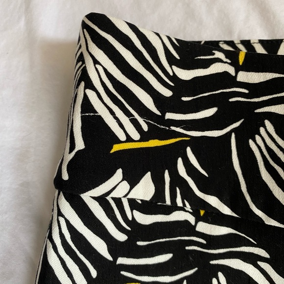 Women's Neutral Abstract Pull On Pants 12 Bohemian Mature Fit Corpcore Career - Picture 8 of 16